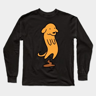 dog pooped Long Sleeve T-Shirt